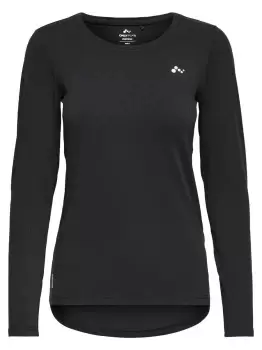 ONLY Long Sleeved Sports Top Women Black
