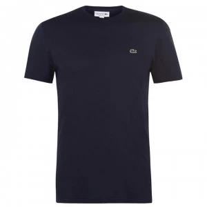 Lacoste Basic Cotton T Shirt - Navy 166
