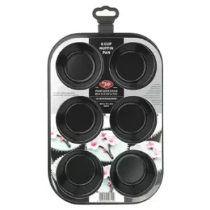 Tala Performance 6 Cup Muffin Tray Carbon