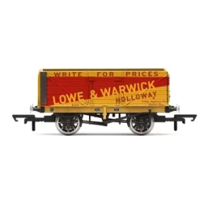 Hornby 7 Plank Wagon, Lowe & Warwick Era 2 Model Train