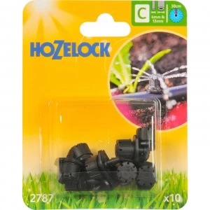 Hozelock CLASSIC MICRO End Line Mini Sprinkler 5/32" / 4mm Pack of 10