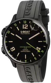 U-Boat Watch Capsoil Doppiotempo 45 DLC Green Indices
