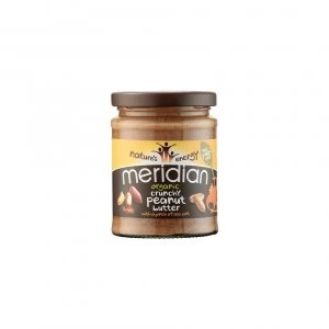 Meridian Natural Crunchy Peanut Butter - No Added Sugar - 280g