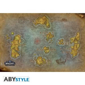 World Of Warcraft - Map (91.5 x 61cm) Large Poster
