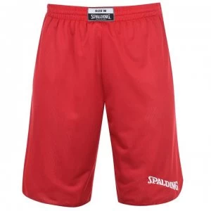 Spalding Reversible Basketball Shorts Mens - Red/White