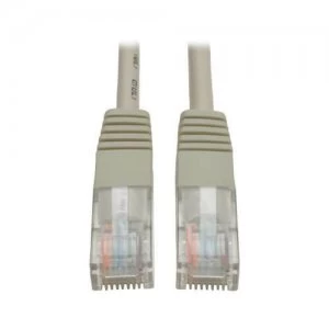 Tripp Lite Cat5e 350 MHz Molded UTP Ethernet Patch Cable RJ45 Gray 12f