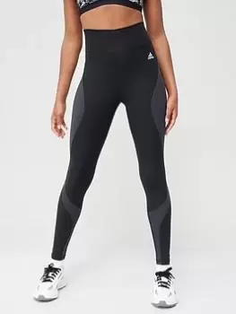 adidas HIIT 7/8 Leggings - Black/Grey Size M Women