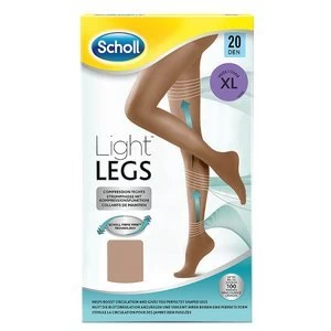 Scholl Light Legs Nude 20 Den Extra Large