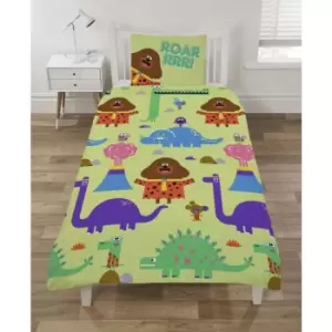 Hey Duggee - Single Duvet Cover Set Children's Bedding Bed Quilt Cartoon Character Animals - Multicoloured