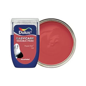 Dulux Easycare Washable & Tough Pepper Red Matt Emulsion Paint 30ml