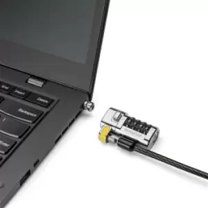 Kensington ClickSafe Universal Combination Laptop Lock Master Coded