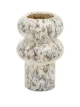 Premier Housewares Shai Beige Speckled Stoneware Vase