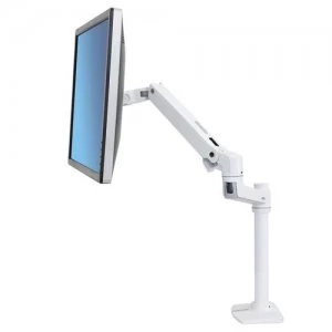 Ergotron LX Series 45-537-216 monitor mount / stand 81.3cm (32") Clamp White