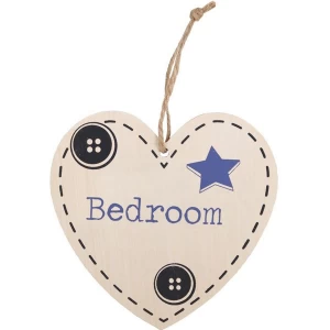 Bedroom Hanging Heart Sign