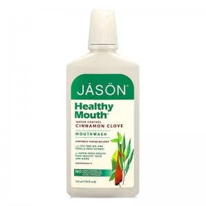 Jason Healthy Mouth Mouthwash Tea Tree Cinnamon 473ml