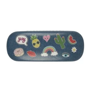 Sass & Belle Patches & Pins Glasses Case