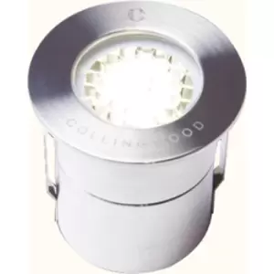 Collingwood LED Low Profile Walkover Ground Light 38 Degree 1W - Warm White