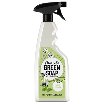 Marcel's Green Soap All Purpose Spray Basil & Vetiver Grass