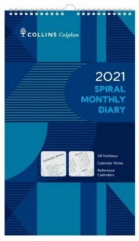 Collins Monthly Spiral Diary 2021 64