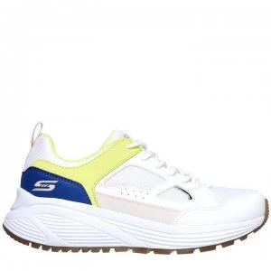 Skechers Bobs Trainers Ladies - White/Lime