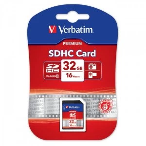 Verbatim 32GB SDHC Memory Card