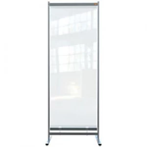 Nobo Premium Plus Protection Room Divider Screen PVC 500 Micron Transparent 2060 x 780 x 610 mm