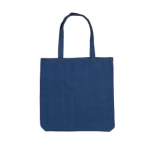Mantis Denim Tote Bag (One Size) (Denim Blue)