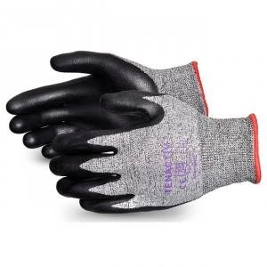 Superior Glove Tenactiv Cut Resistant Composite Knit Black 10 Ref