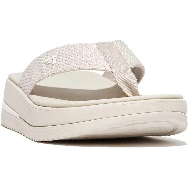 Fitflop Womens Surff Two-tone Toe Post Sandals UK Size 5 (EU 38) Paris Beige FIT091-PBEIGE-5