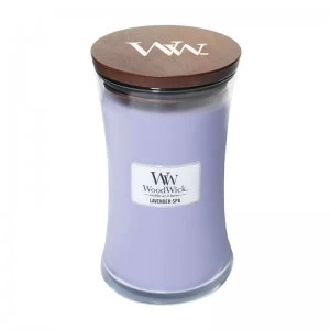 WoodWick Lavender Spa Large Jar Candle 609.5g