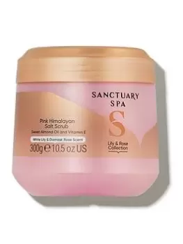 Sanctuary Spa Lily & Rose Collection Pink Himalayan Salt Scrub 300g, One Colour, Women