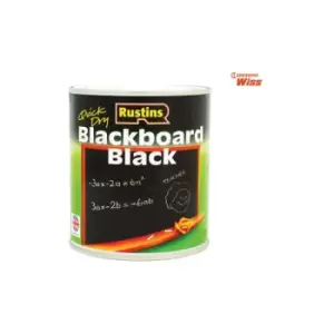 Quick Dry Blackboard Black 100ml - RUSQDBB100