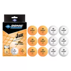 Donic-Schildkrot Jade Poly 40+ Table Tennis Balls - 12 Pack