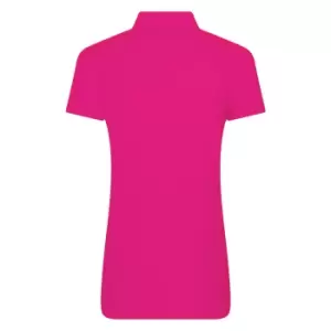 PRO RTX Womens/Ladies Pro Piqu Polo Shirt (L) (Purple)