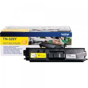 Brother TN329 Yellow Laser Toner Ink Cartridge