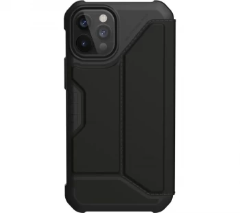 Urban Armor Gear Metropolis Rugged iPhone 12 & 12 Pro Case - Black