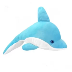 All About Nature Dolphin Blue 35cm Plush With Sound