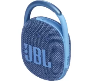 JBL Clip 4 Eco Portable Bluetooth Speaker - Blue