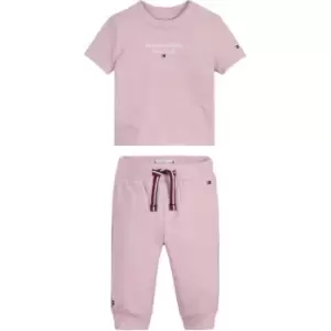 Tommy Hilfiger Baby Essential + Sweatpants Set - Pink
