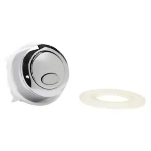 Fluidmaster Silver Plastic & Rubber Replacement Flush Seal & Dual Flush Button