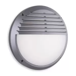 Luca Outdoor Integrated LED Bulkheads Round Black IP65