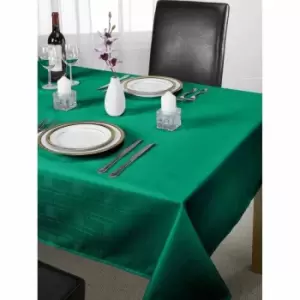 Green & Sons Table Cloth Chequers 70 X 108" Forest Green