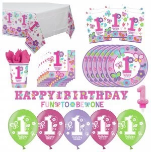 1st Birthday Party Pack Pink