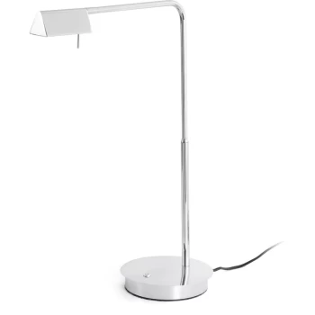 Faro Academy - LED Dimmable Table Lamp Chrome