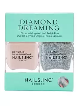 Nails Inc Diamond Dreaming Nail Polish Duo