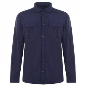 Jack Wolfskin Long Sleeve Shirt - Night Blue