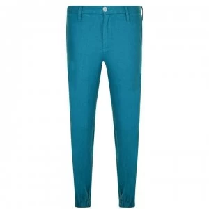 DKNY Cuffs Chino Trousers - Blue