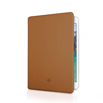 Twelve South SurfacePad for iPad Mini 5" Ultra-slim luxury napa leather cover + display stand with sleep/wake (cognac)