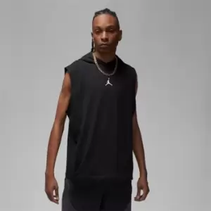 Air Jordan Dri-FIT Sport Mens Crossover Fleece Sleeveless Pullover - Black