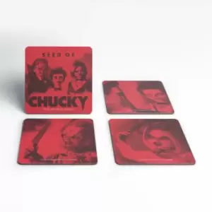 Chucky Family Coaster Set